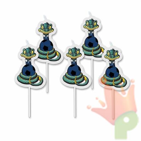 CANDELINA PICKS SIBILO NERAZZURRO 8CM 5PZ