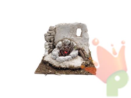 ACCESSORIO FUOCO BATTERIA 13X13X8 CM