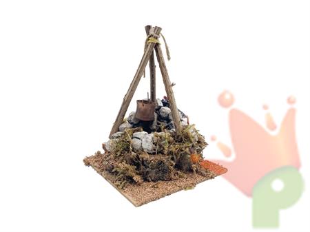 ACCESSORIO FUOCO 13X13X17 CM
