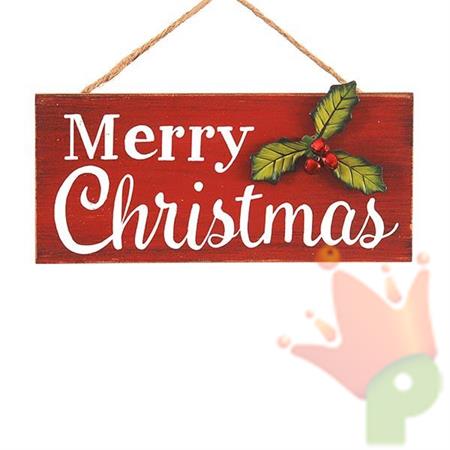 SCRITTA MERRY CHRISTMAS DA APPENDERE 20 CM