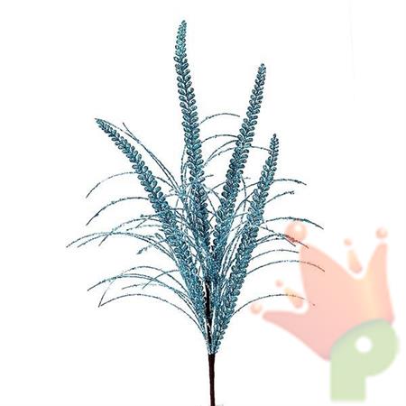 RAMO GLITTERATO 85 CM AZZURRO