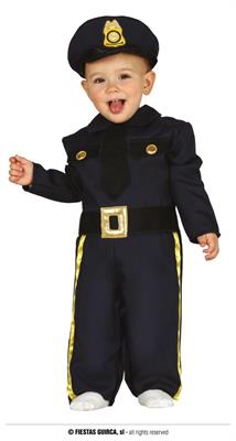 COSTUME BABY POLIZIOTTO TG.18-24 MESI