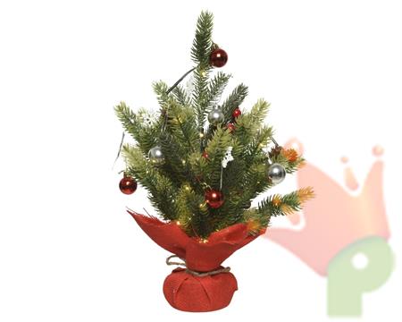 MINI ALBERO CON DECORAZIONI 60 CM