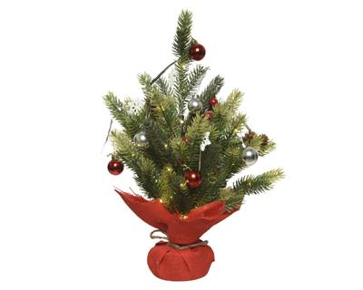 MINI ALBERO CON DECORAZIONI 60 CM
