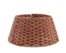COPRIBASE ALBERO 70 CM H. 28 CM ROSSO/NATURALE