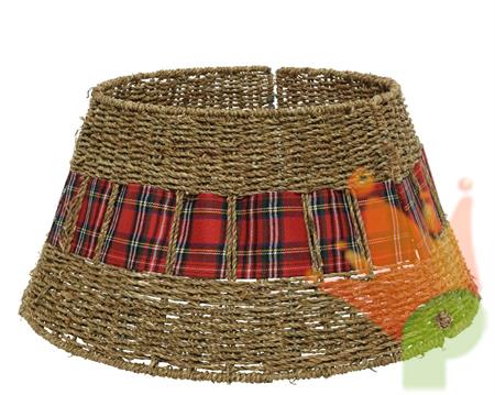COPRI PIEDE ALBERO 70 CM CON NASTRO SCOZZESE