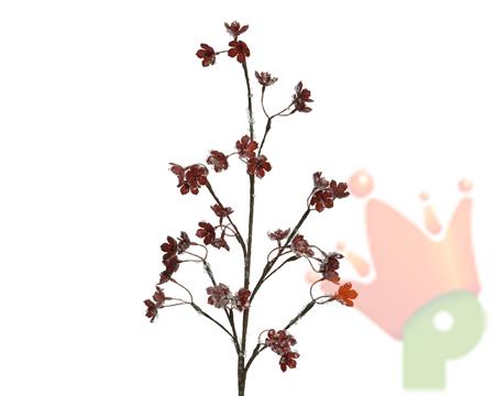 RAMO 64 CM CON FIORI ROSSI