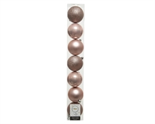 PALLINA 8 CM ROSA GOLD 14 PZ