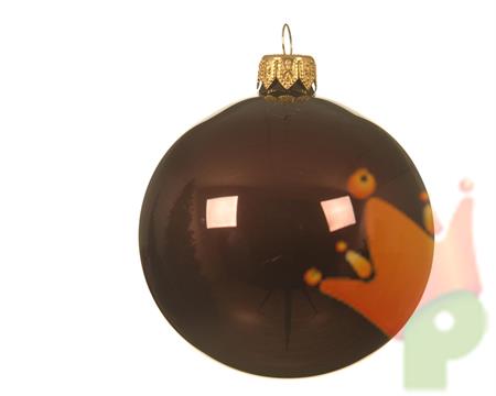 PALLINE DI NATALE REDWOOD LUCIDO 6 CM CONFEZIONE 6 PZ