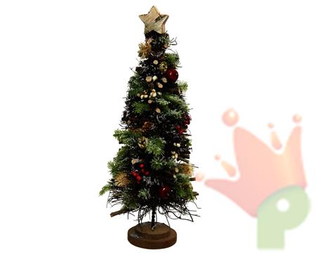 MINI ALBERO 45 CM DECORATO CON STELLA