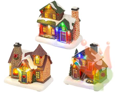 MINI CASETTA LED 8X12X12 CM VARIANTE IN 3 MODELLI