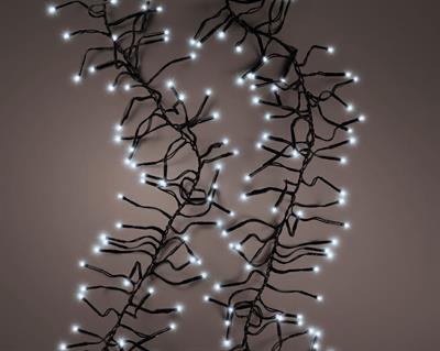 LUCI DI NATALE CLUSTER 768 LED BIANCO FREDDO
