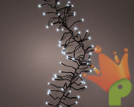 LUCI DI NATALE CLUSTER 3000 LED BIANCO FREDDO