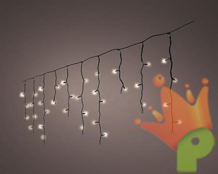 LUCI DI NATALE A TENDA  259 LED  BIANCO CALDO
