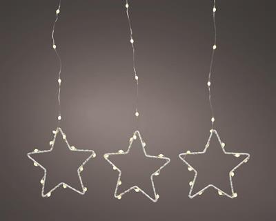 LUCI DI NATALE A STELLA 459 LED BIANCO CALDO