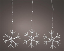 LUCI DI NATALE A FIOCCHI 459 LED BIANCO FREDDO
