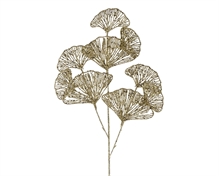 RAMO CON FOGLIE ORO 2X25X70 CM