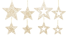STELLA IN NAYLON ORO GLITTER 40 CM