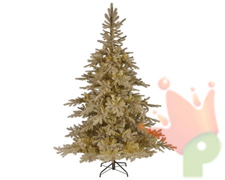 ALBERO DI NATALE ORO 240 CM TIFFANY FIR ORO GLITTER