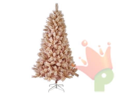 ALBERO DI NATALE INNEVATO ROSA 210 CM PARIS