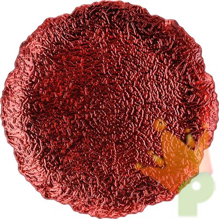 PIATTO ROSSO 33 CM
