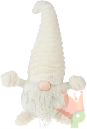 GNOMO IN TESSUTO BIANCO/CREMA