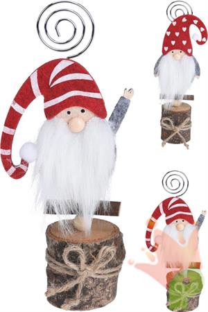 SEGNAPOSTO GNOMO 16 CM - 2 ASS