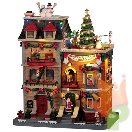 VILLAGGIO DI NATALE EDIFICIO DI BABBO NATALE