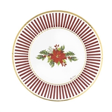 PIATTI CHRISTMAS FLOWER 27 CM 8 PZ