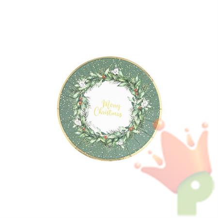 PIATTI CHRISTMAS GARLAND 21 CM 8 PZ