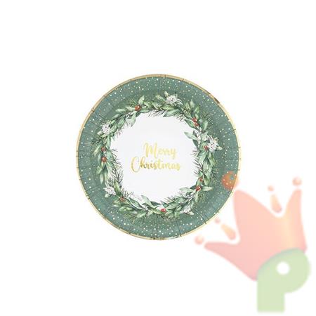 PIATTI FONDI CHRISTMAS GARLAND 24 CM 8 PZ