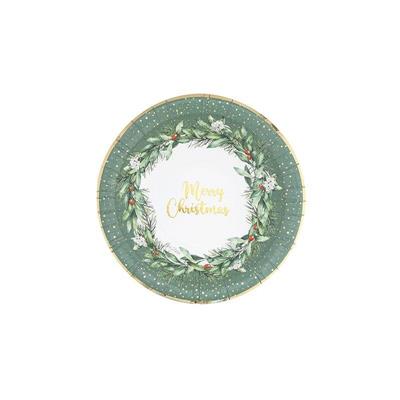 PIATTI FONDI CHRISTMAS GARLAND 24 CM 8 PZ