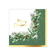 TOVAGLIOLI CHRISTMAS GARLAND 3 VELI 33X33 CM 16 PZ