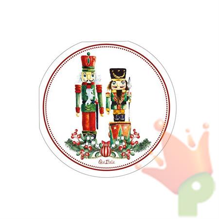 TOVAGLIOLI SAGOMATI LO SCHIACCIANOCI 33X33 16 PZ