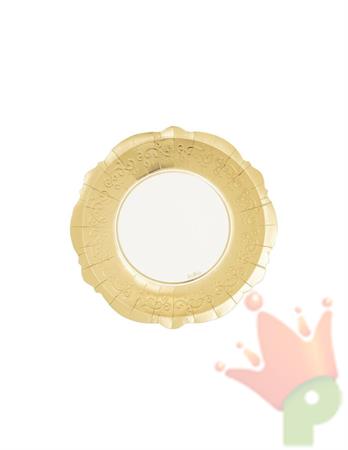 PIATTI SOLID LIBERTY GOLD WHITE 21 CM 8 PZ
