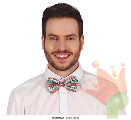 PAPILLON NATALIZIO VERDE ROSSO