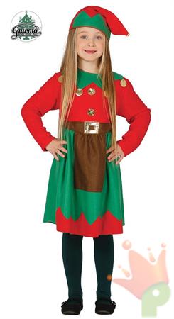 COSTUME ELFO BAMBINA 3-4 ANNI
