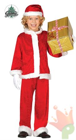 COSTUME BABBO NATALE LUX BAMBINO 3-4 ANNI