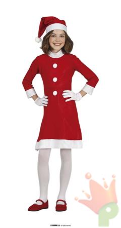 COSTUME NATALIZIO BAMBINA 7-9 ANNI