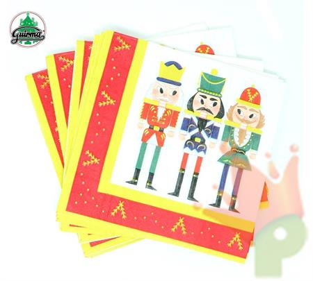 TOVAGLIOLI SCHIACCIANOCI 33X33 CM 12 PZ