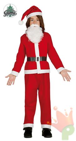 COSTUME BABBO NATALE BAMBINO 7-9 ANNI