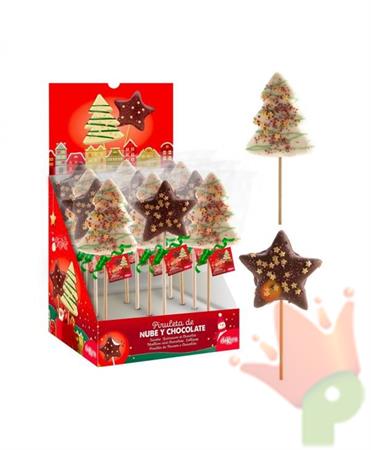LECCA MALLOW E CIOCCOLATO ALBERO / STELLA 30 GR