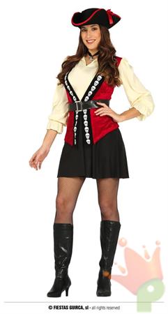 COSTUME PIRATA DONNA TAGLIA L 42-44