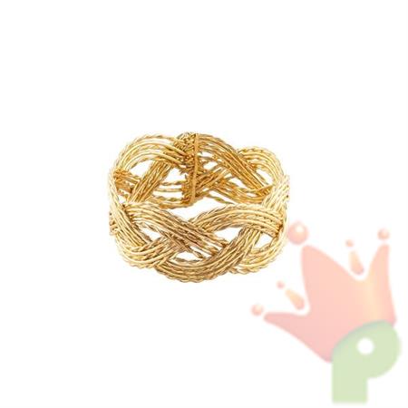 PORTATOVAGLIOLO TRECCIA ORO 4,8 CM