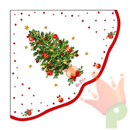 TOVAGLIOLI CHRISTMAS WISHES 33X33 CM 16 PZ