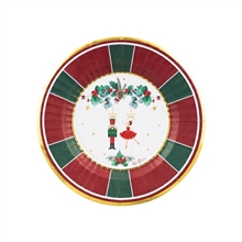 PIATTI IN CARTA LA FAVOLA DI NATALE 21 CM 8 PZ