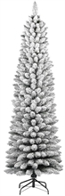 ALBERO DI NATALE SLIM INNEVATO 240 CM SILVESTRE