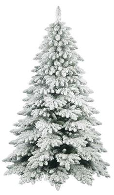 ALBERO DI NATALE INNEVATO 270 CM VILLA D'ESTE