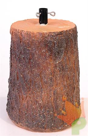 BASE ALBERO TRONCO IN LEGNO MARRONE 26X40 CM