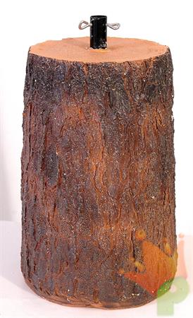 BASE PER ALBERO DI NATALE TRONCO MARRONE 50 CM